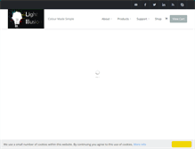Tablet Screenshot of lightillusion.com